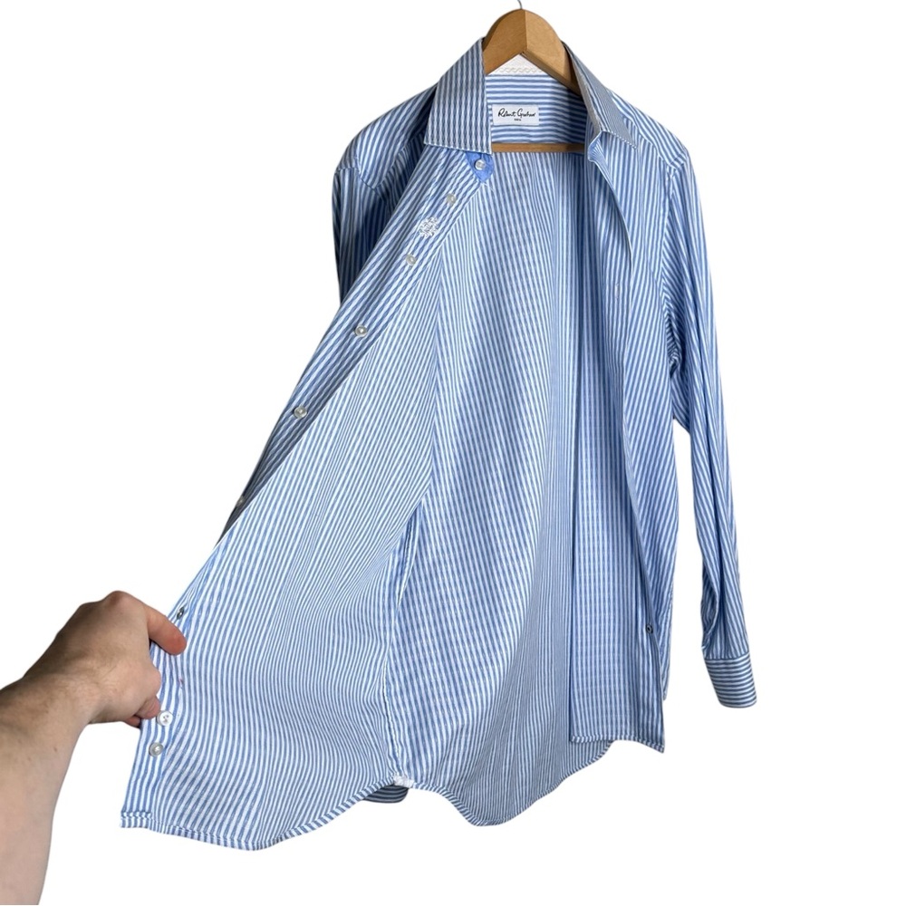 Robert Graham Striped Button Down Shirt - Picture 3 of 7